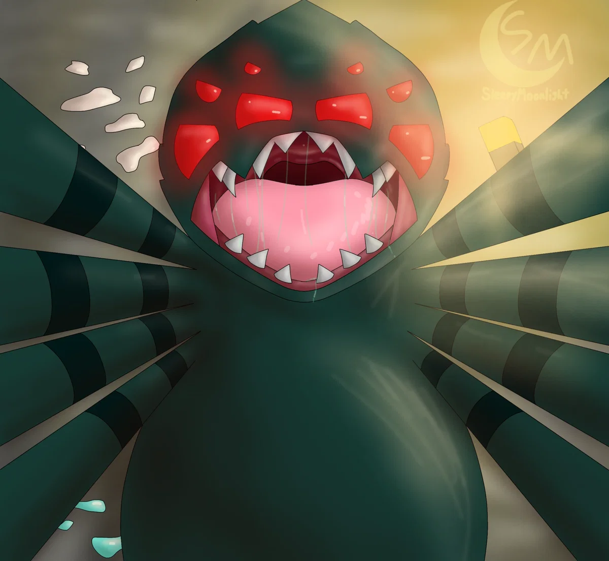 Avatar of Deep in a cave where an abandoned mineshaft resides [safe vore] [spider vore] [minecraft vore]
