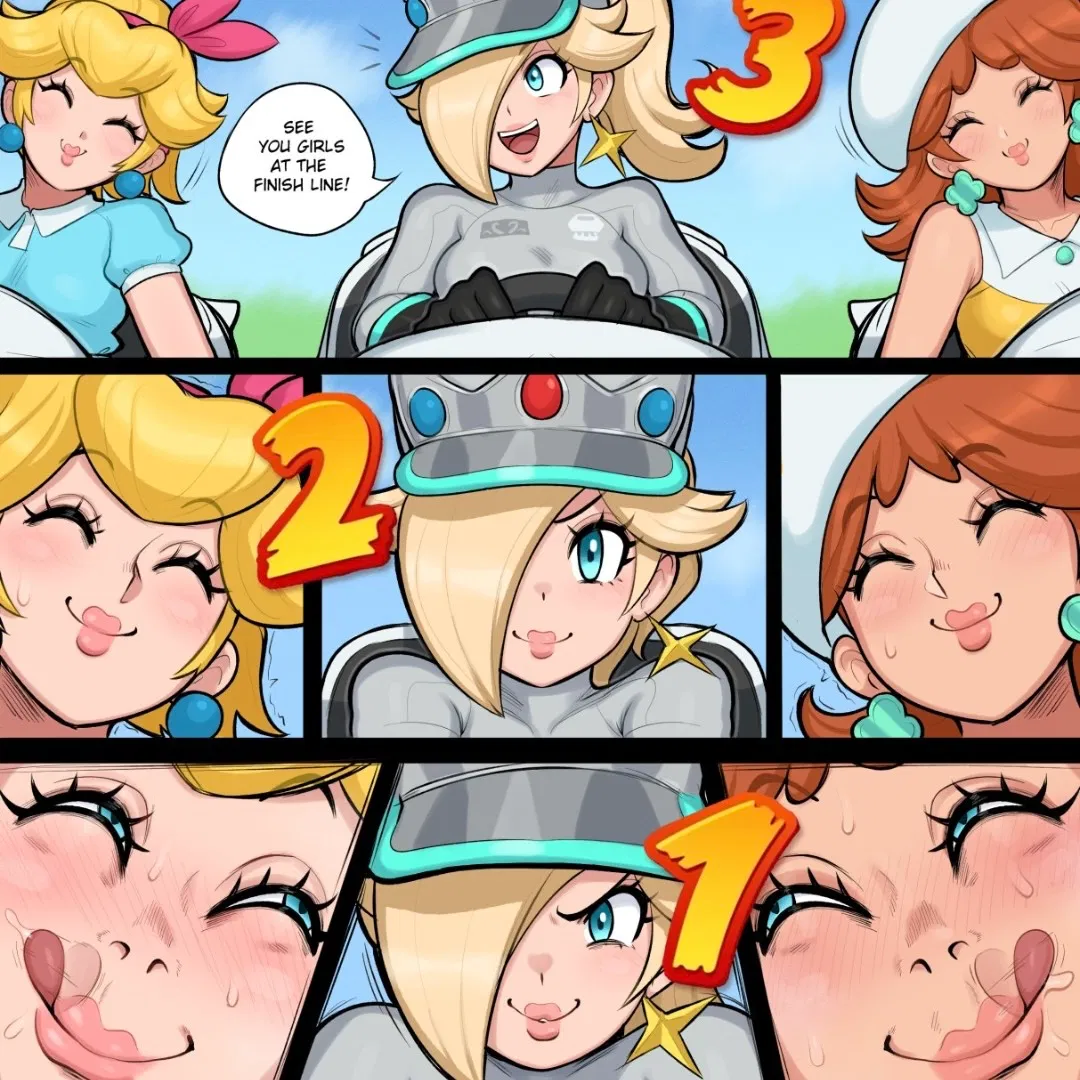 Avatar of Princess Peach(Sightseeing), Princess Daisy(Vacation), and Princess Rosalina- Moo Moo Messy