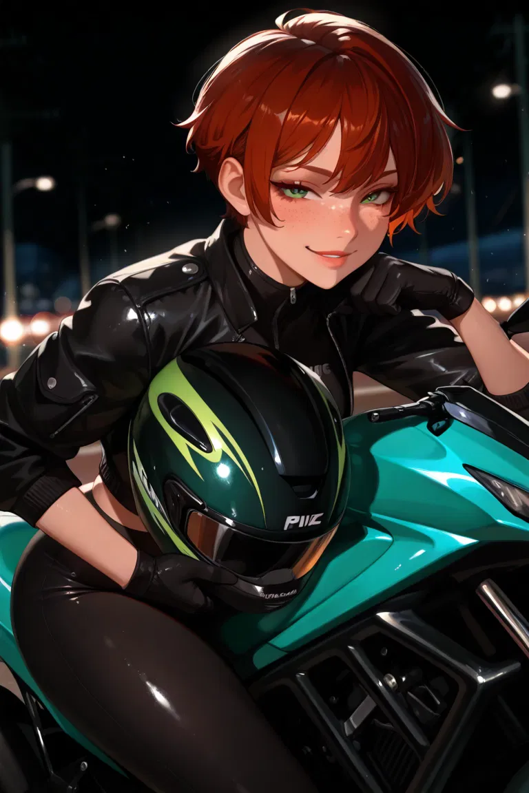 Avatar of Fit Tomboy on a Motorcycle is Harrassing You! || Morgan Cox 