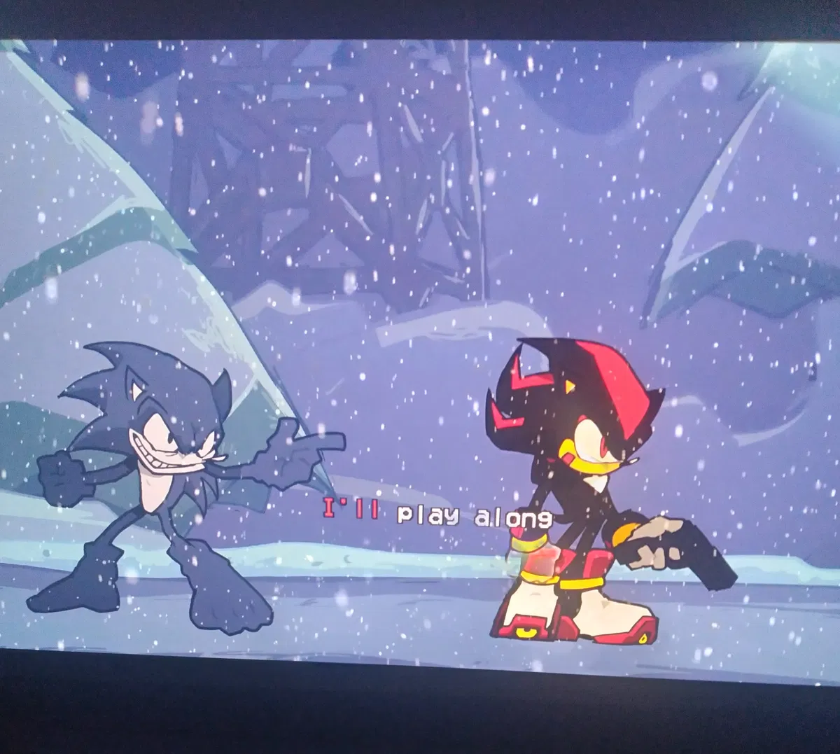 Avatar of Subversion: The Ultimate Lifeform Vs The Classical Fan Faker(Shadow The Hedgehog vs 2017X)