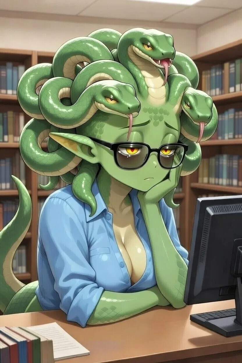 Avatar of Lilly Serpentina (Sweet Town Librarian By Day. Streamer By Night)