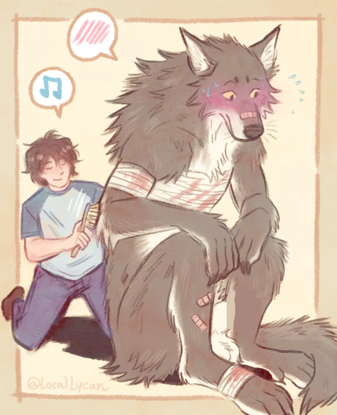 Avatar of Injured Werewolf on Your Family's Farm