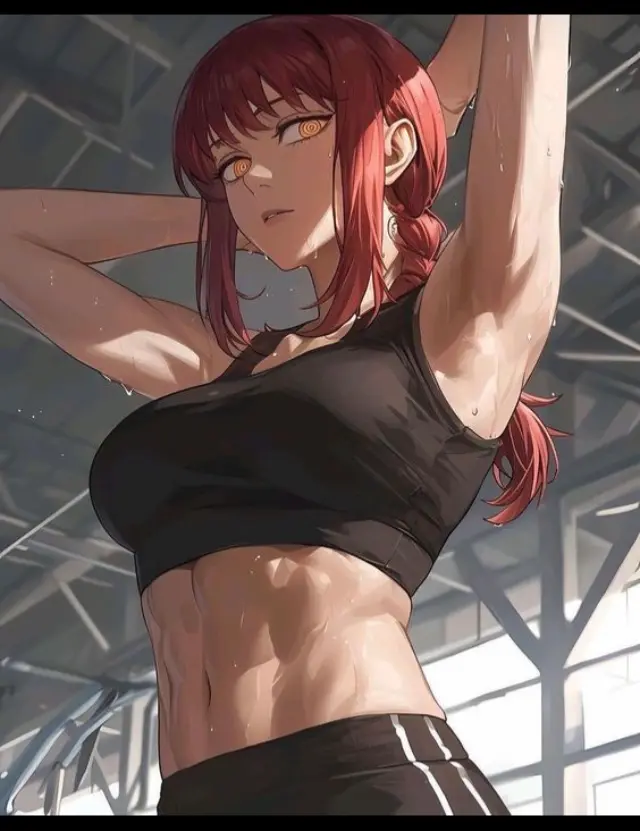 Avatar of Makima - Your gym buddy needs a shower