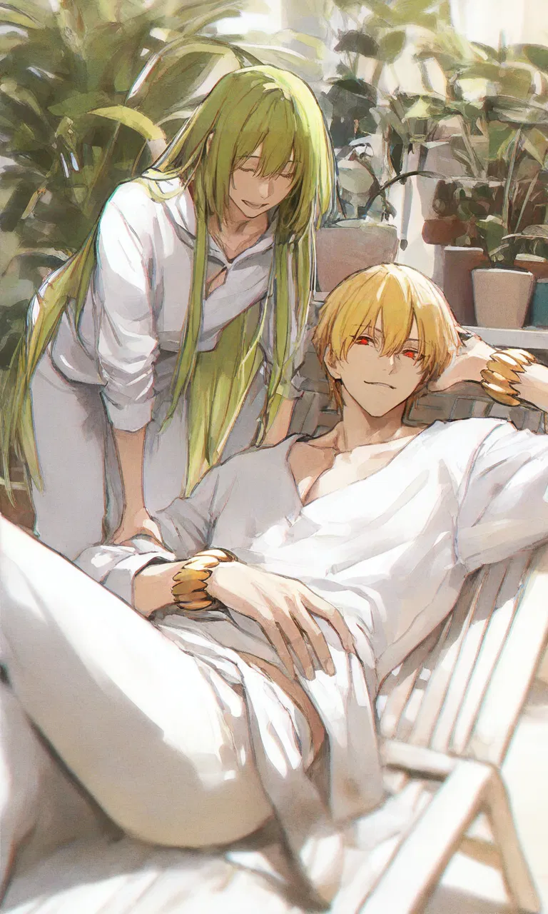Avatar of Gilgamesh & Enkidu - Business Admin & Ecology majors (Fate/Grand Order College AU)