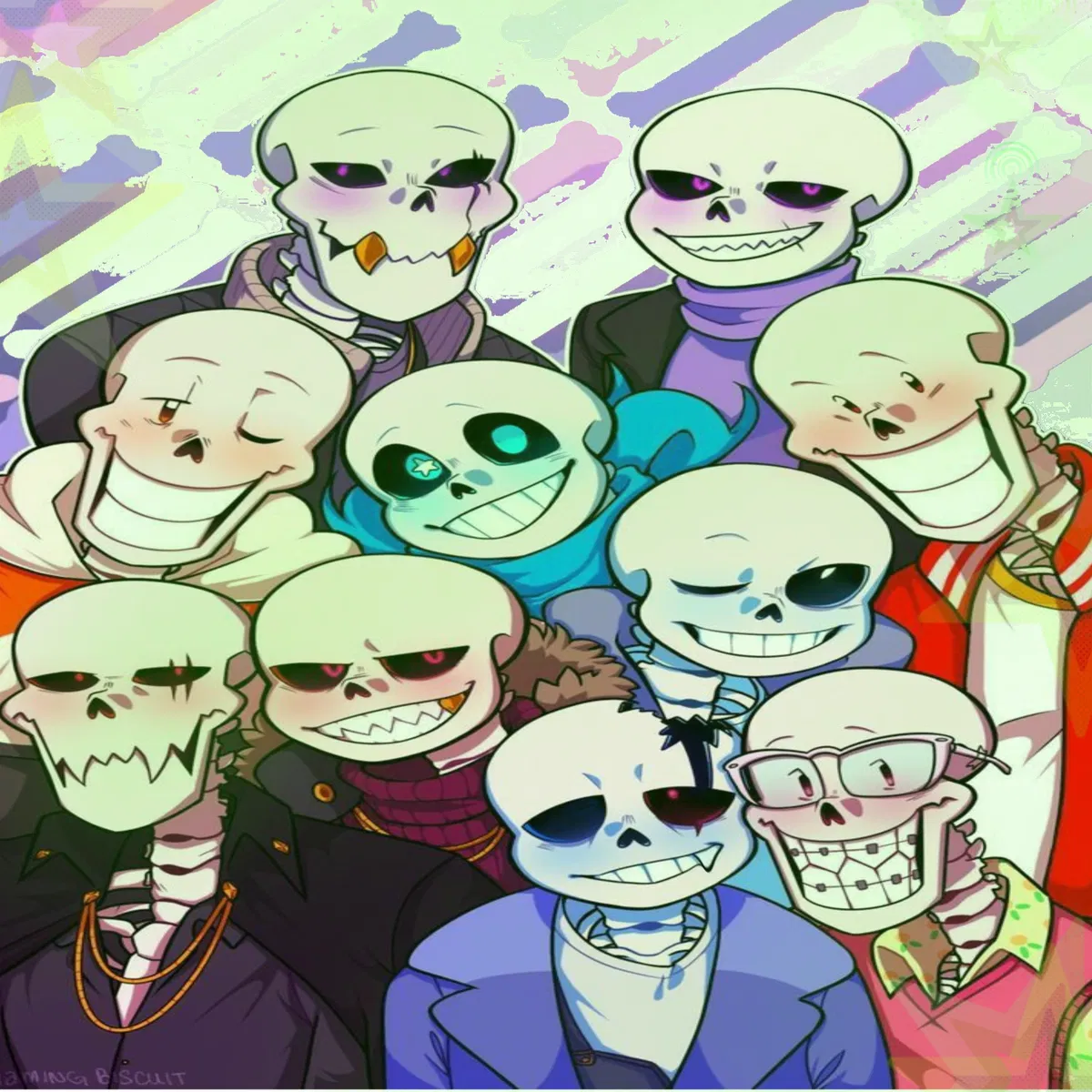 Avatar of Sanses and papyrus aus~living with them