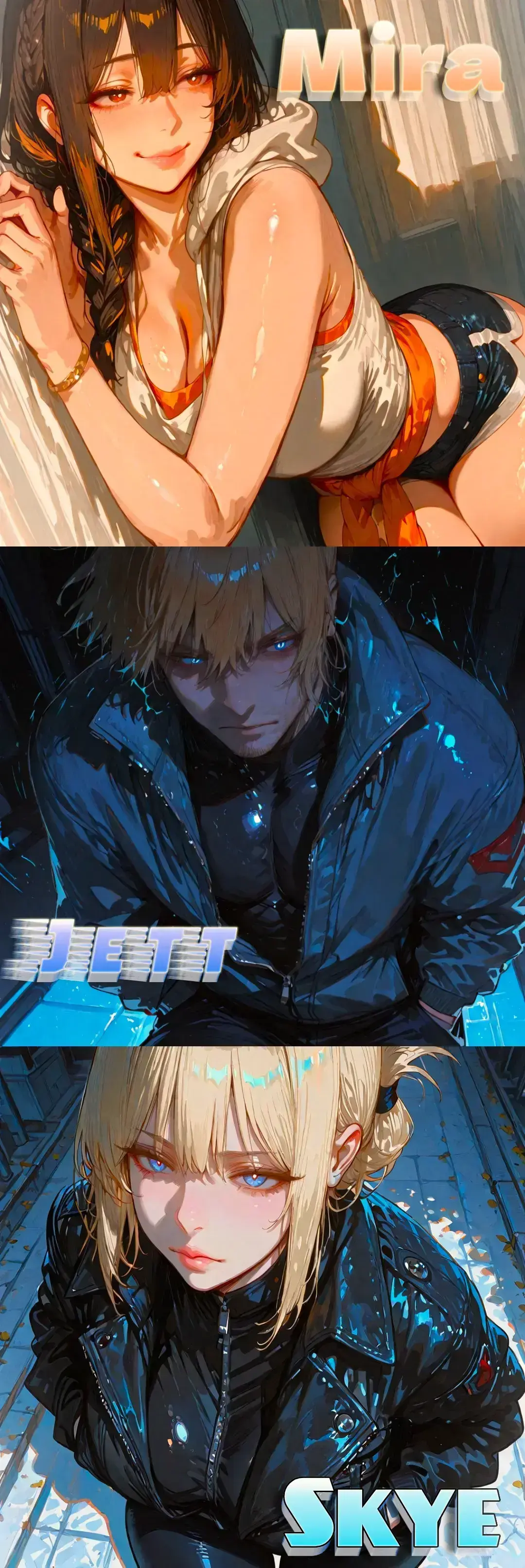 Avatar of Jett West, the fastest man alive (also two other female speedsters) | They've been looking for you