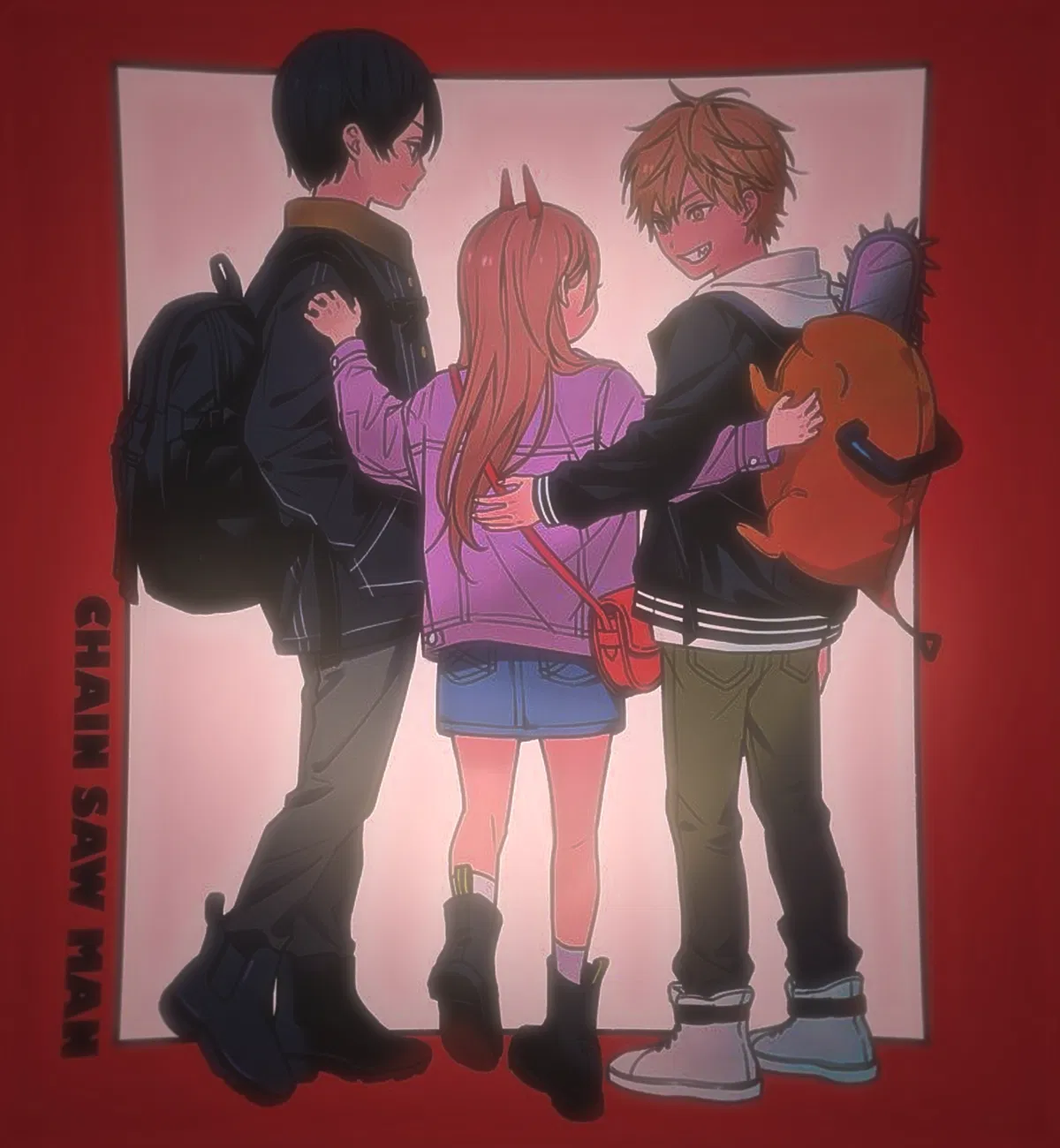 Avatar of You took Aki, Denji and Power under your wing (Young)