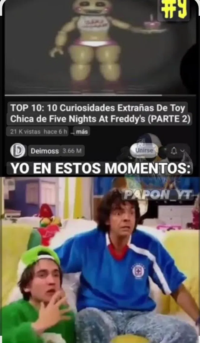 Avatar of Toy Chica es la unica animatronico 