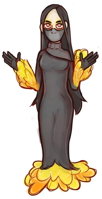Avatar of Caryatid : You're getting stopped by an anxious and nervous young heroine from robbing a bank