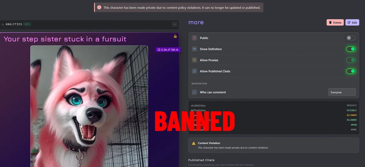 Avatar of My most popular bot got taken down