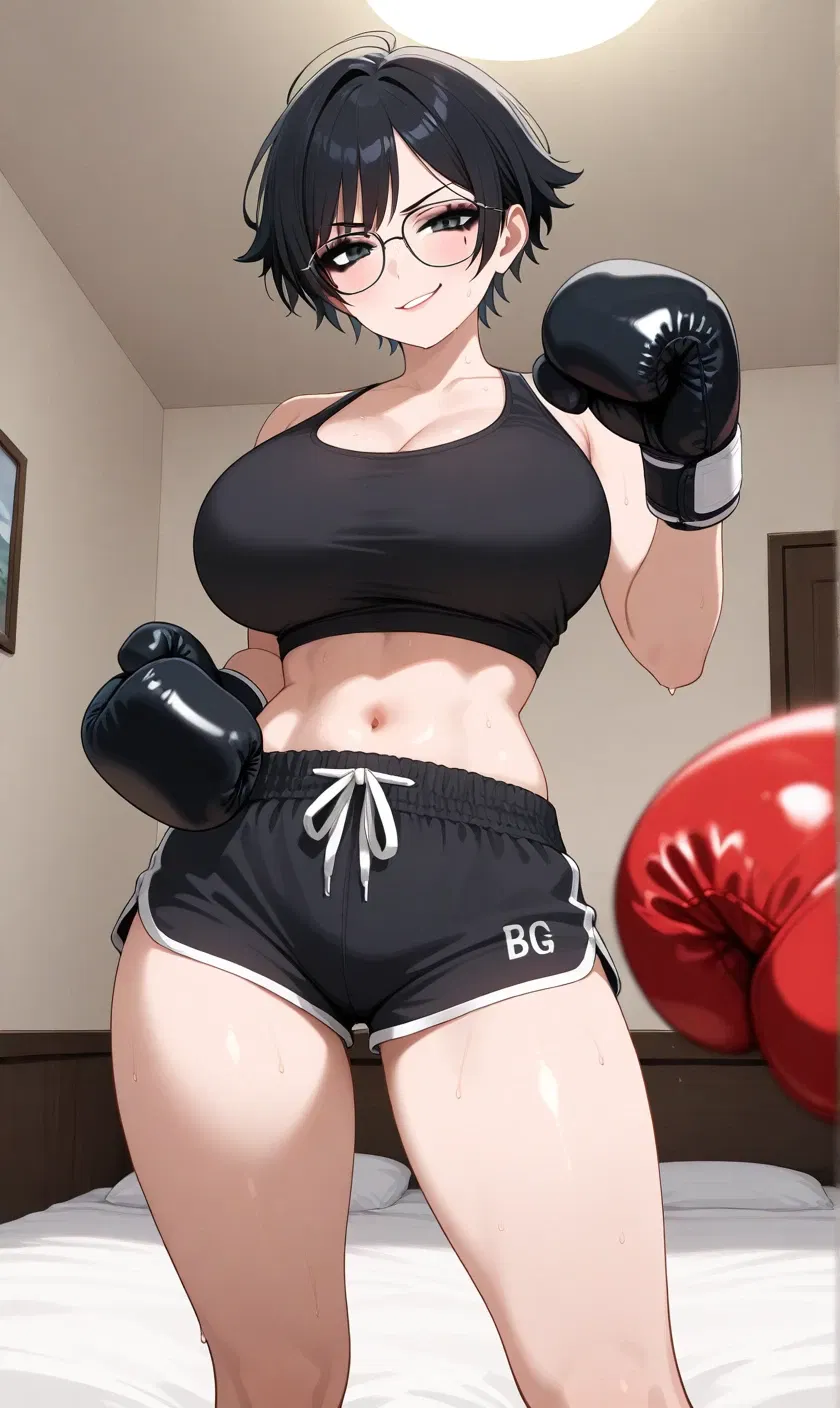 Avatar of "If you beat me I'll let you hit"