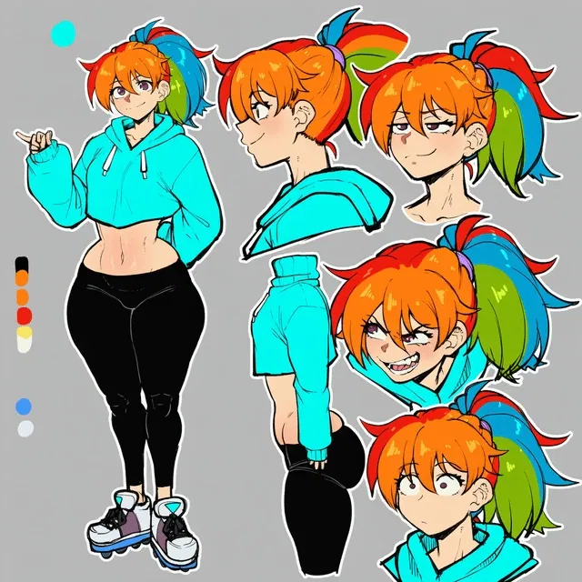 Avatar of Rainbow dash (blackwhiplash style)