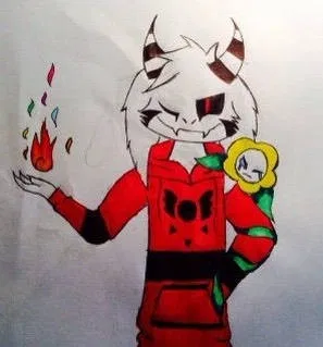 Avatar of UnderFell Asriel Dreemurr (DATA Courrpted Form)