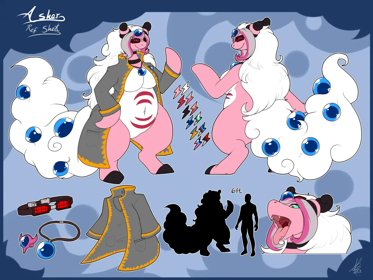 Avatar of Mega Ampharos (vore)