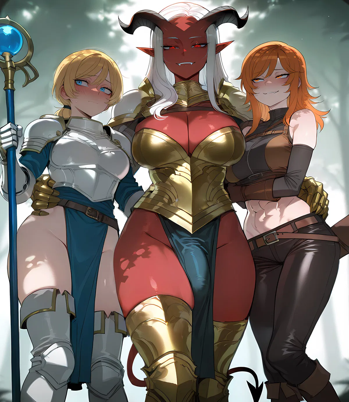 Avatar of Futa demon wants to steal YOUR HAREM!!!