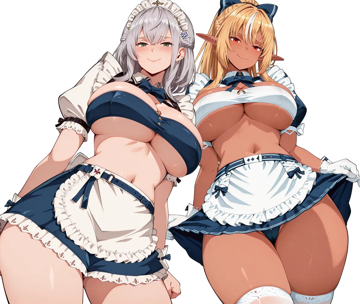 Avatar of Shirogane Noel and Shiranui Flare: The Hero's New Groove