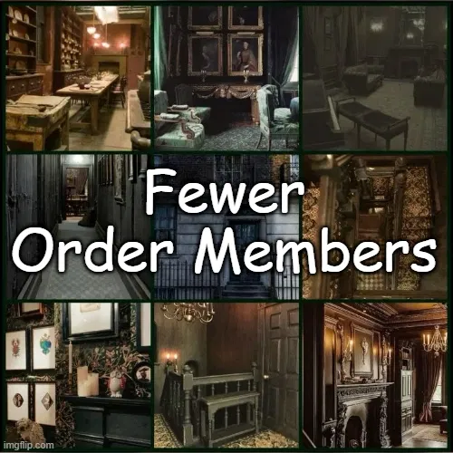 Avatar of Order of the Phoenix | Fewer Order Members Version