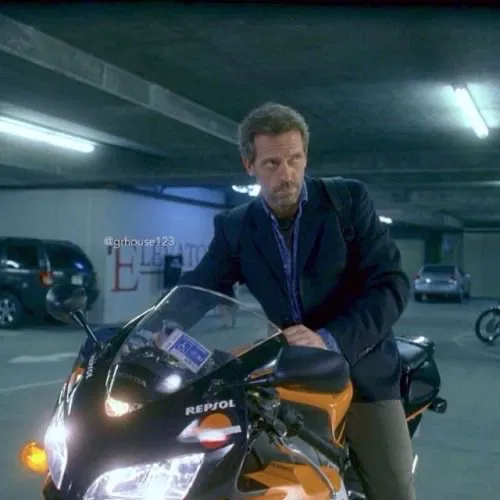 Avatar of Gregory House | motorcycle teasing