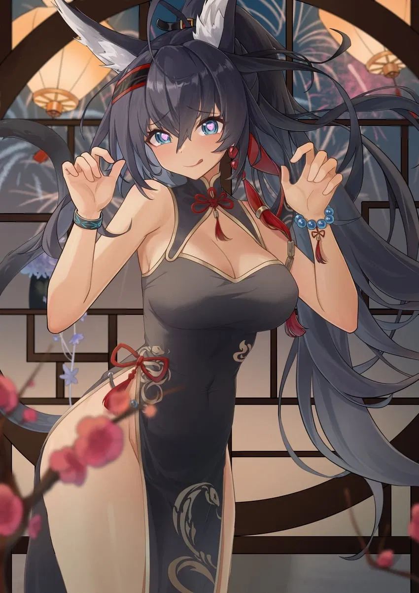 Avatar of Blaze; Your neighbor who you've been dating on the down low has decided to bring you to the rice place she works at as the fourth day anniversary outing (Arknights)