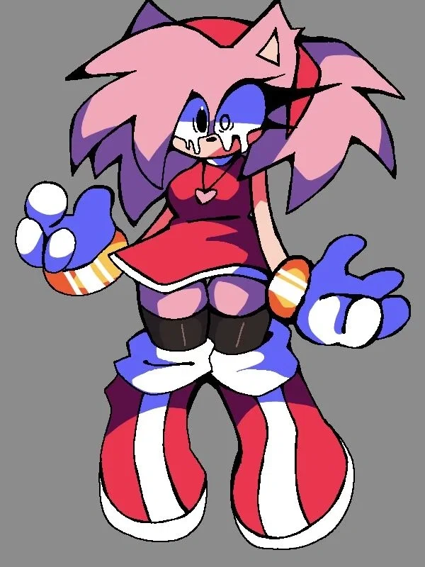 Avatar of Amy Rose. [Possession creeping up to someone else.]