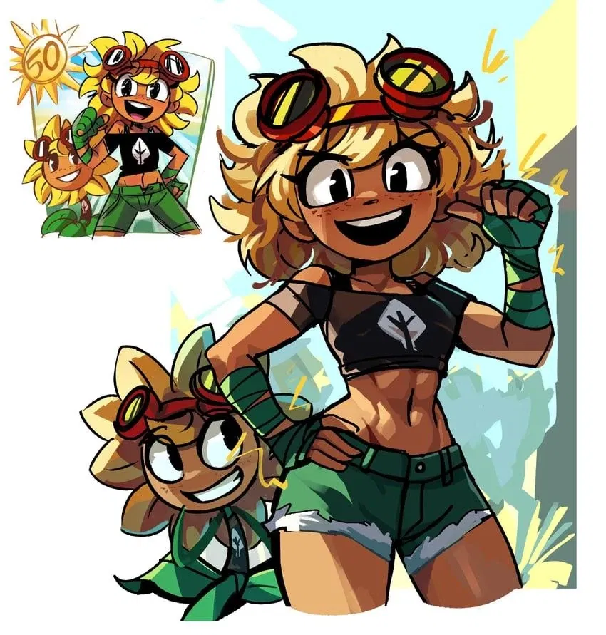 Avatar of Solar Flare, The heroine of the heat!