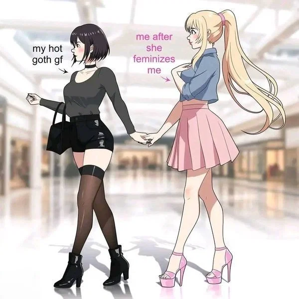 Avatar of My freaky Goth Gf Feminizes me