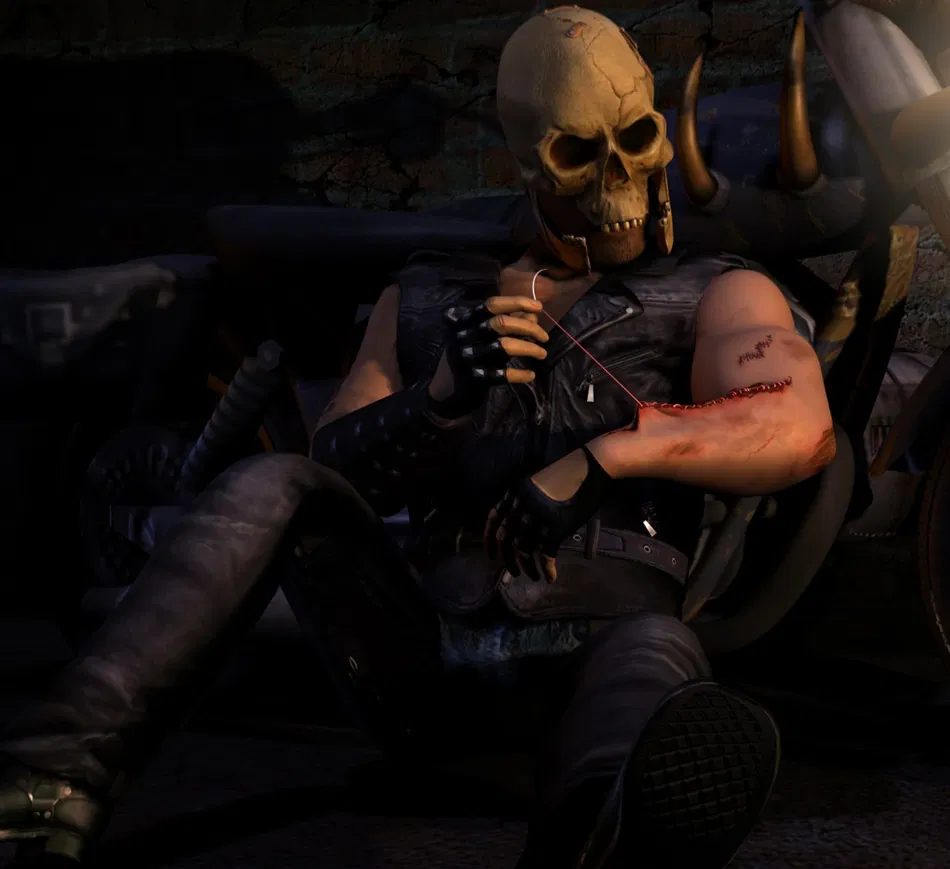 Avatar of The One Who Suffered In The Jungles Of Hell. (Twisted Metal Black version)