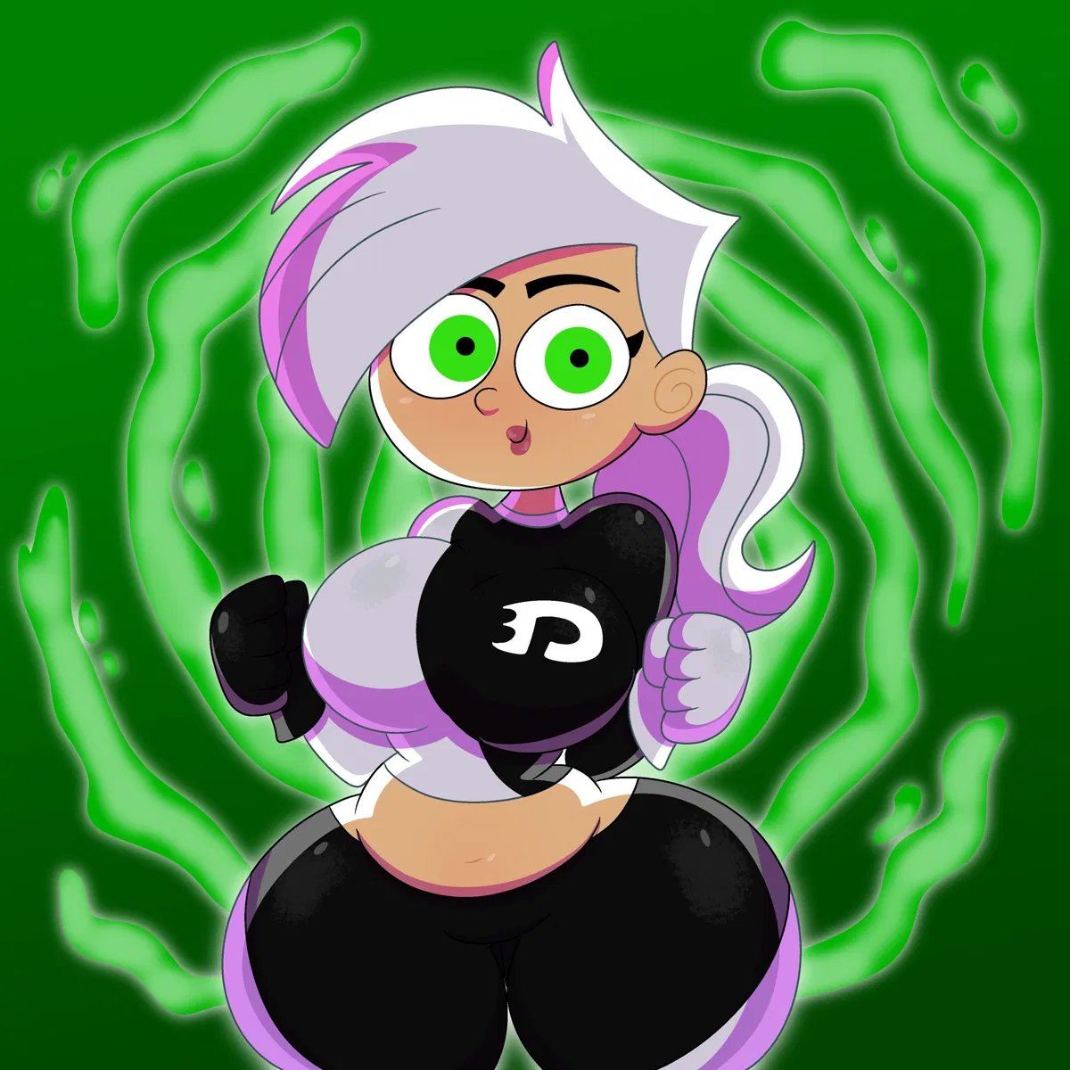 Avatar of Danielle "Dani" Fenton/Phantom [The Powerful And Incredibly Beautiful Thicc Cousin Of Danny Phantom And Your Panther In Crime Fighting]