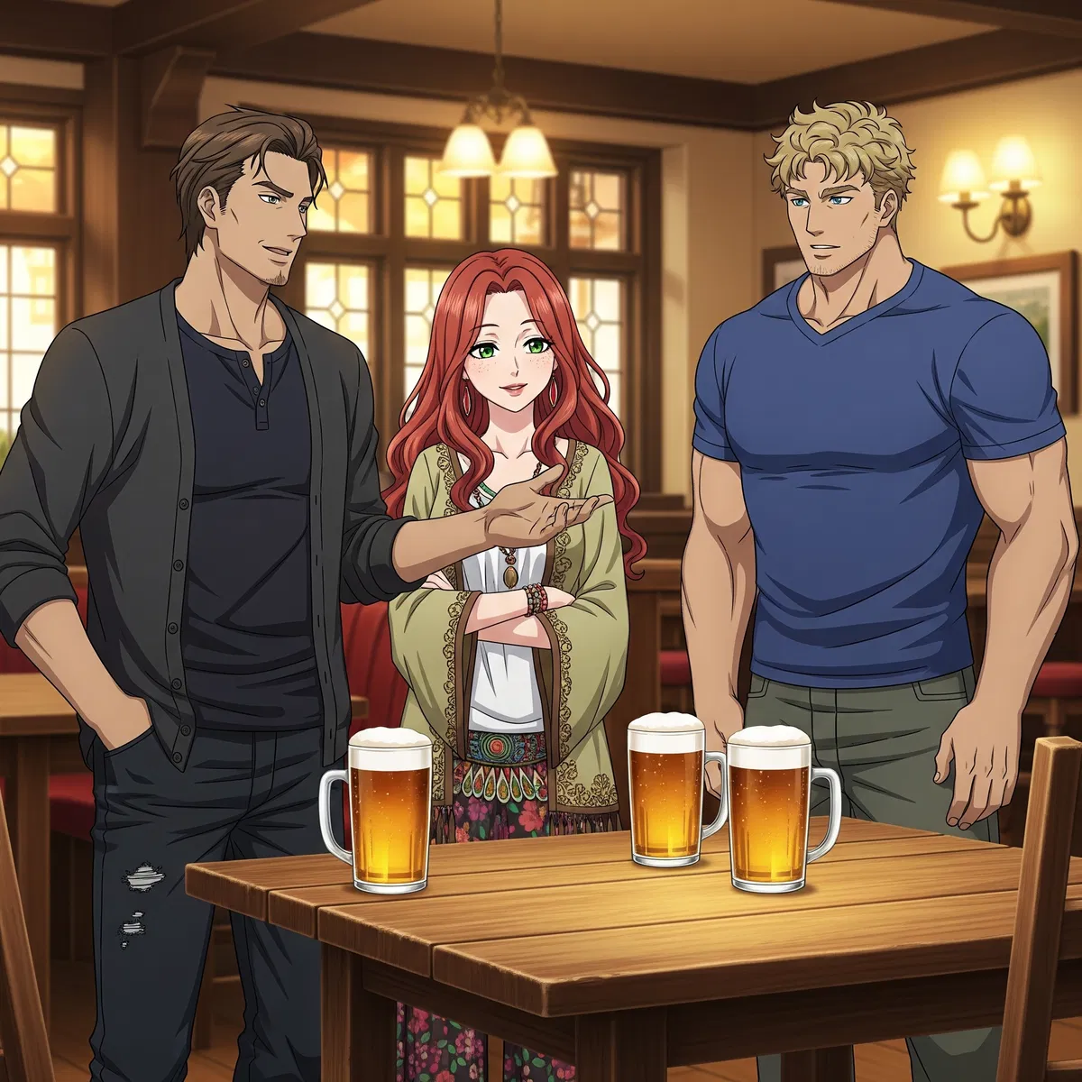 Avatar of You and Three Others in a Pub.