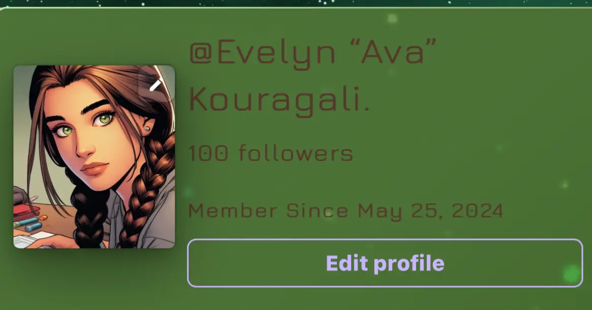 Avatar of 100 FOLLOWERSSS!!! 🎉🥳🍾