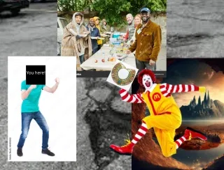 Avatar of The Gateway to Agartha is blocked by.... Ronald McDonald. Wow.