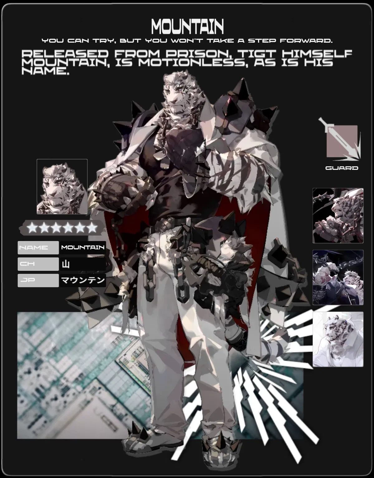Avatar of — \\ Mountain // — — \\Arknights// —