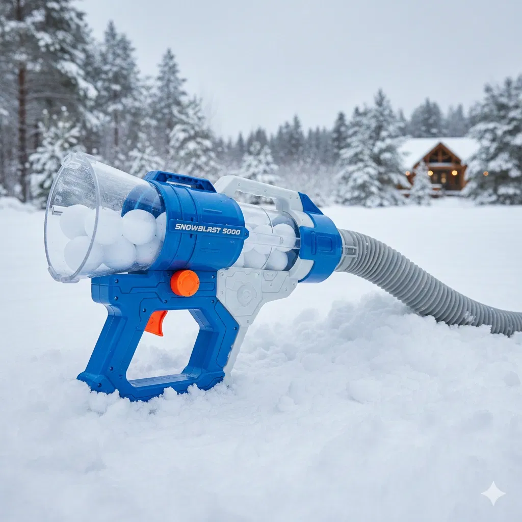 Avatar of A gun and tons of snow