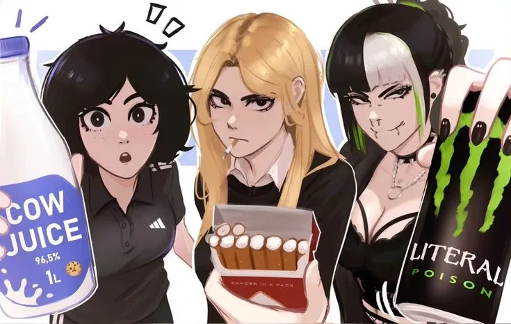 Avatar of Mika, Yuna, and Jessie - Chaotic Friend group