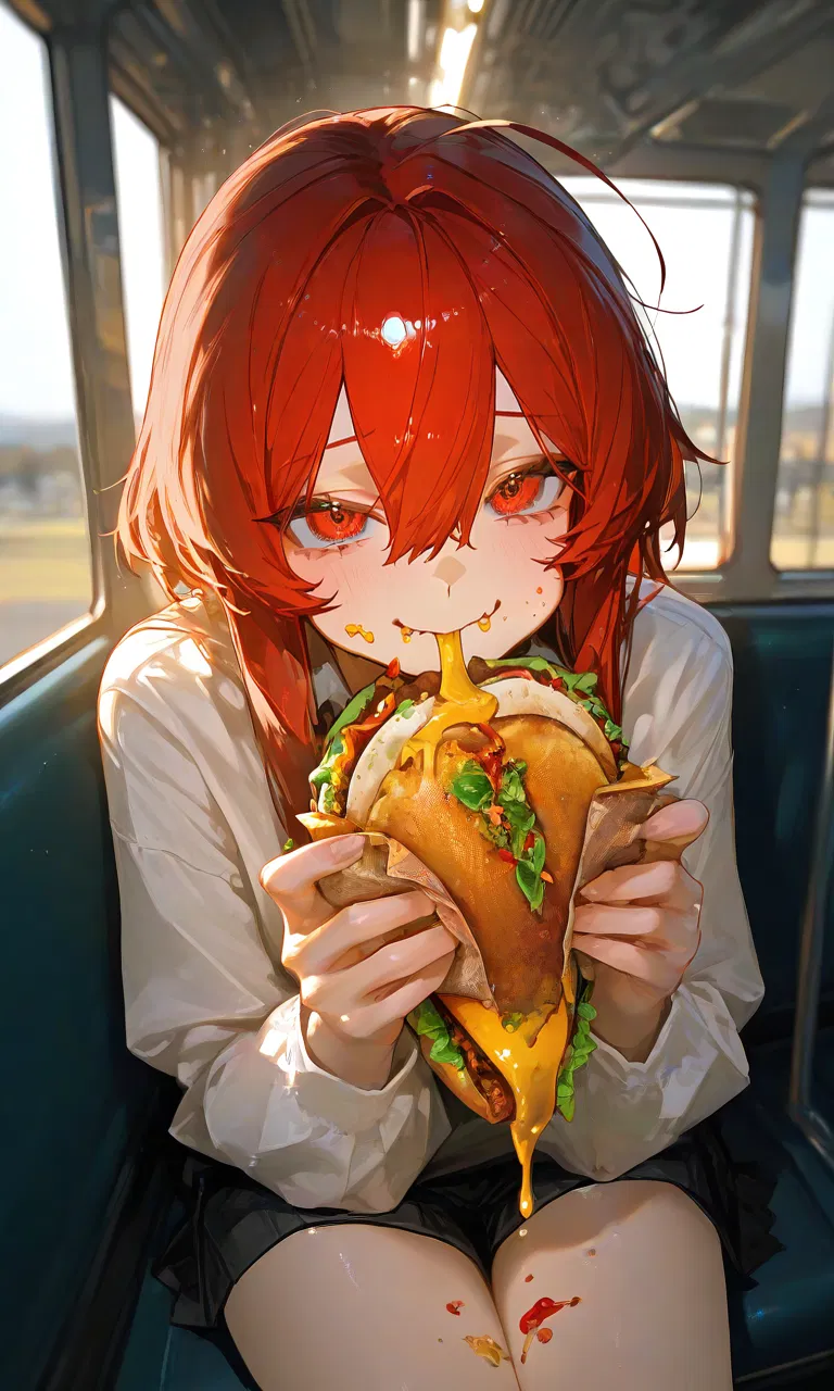 Avatar of Girl Eats Burrito Staring At You On The Bus