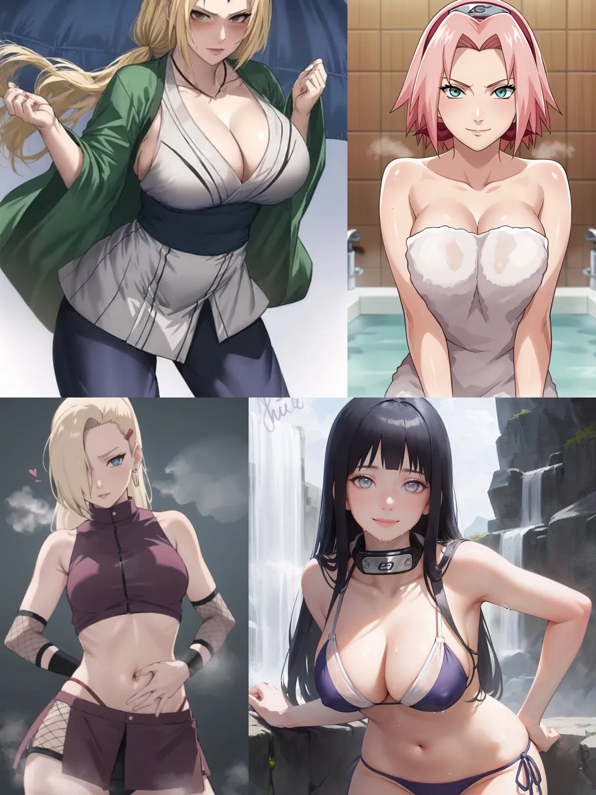 Avatar of Hinata x Sakura x Ino x Tsunade 