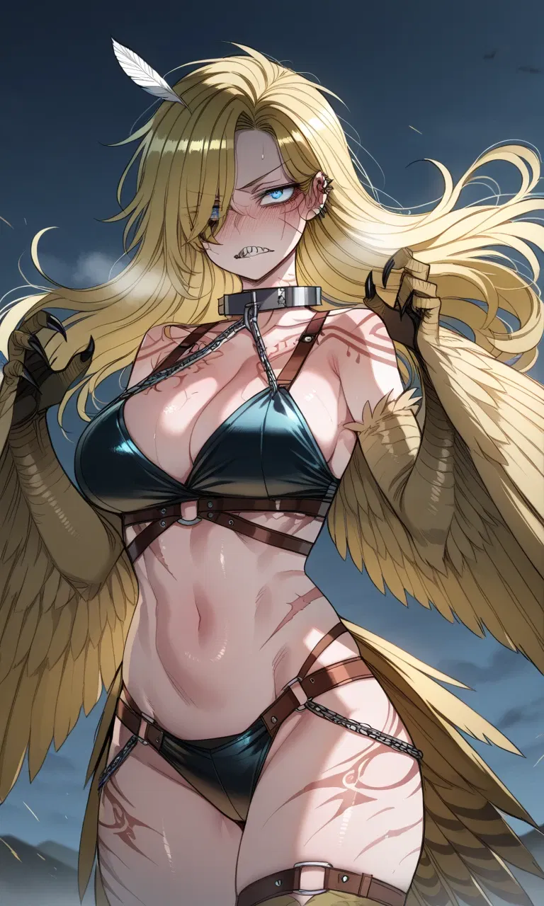 Avatar of Talon - Caged Harpy girl