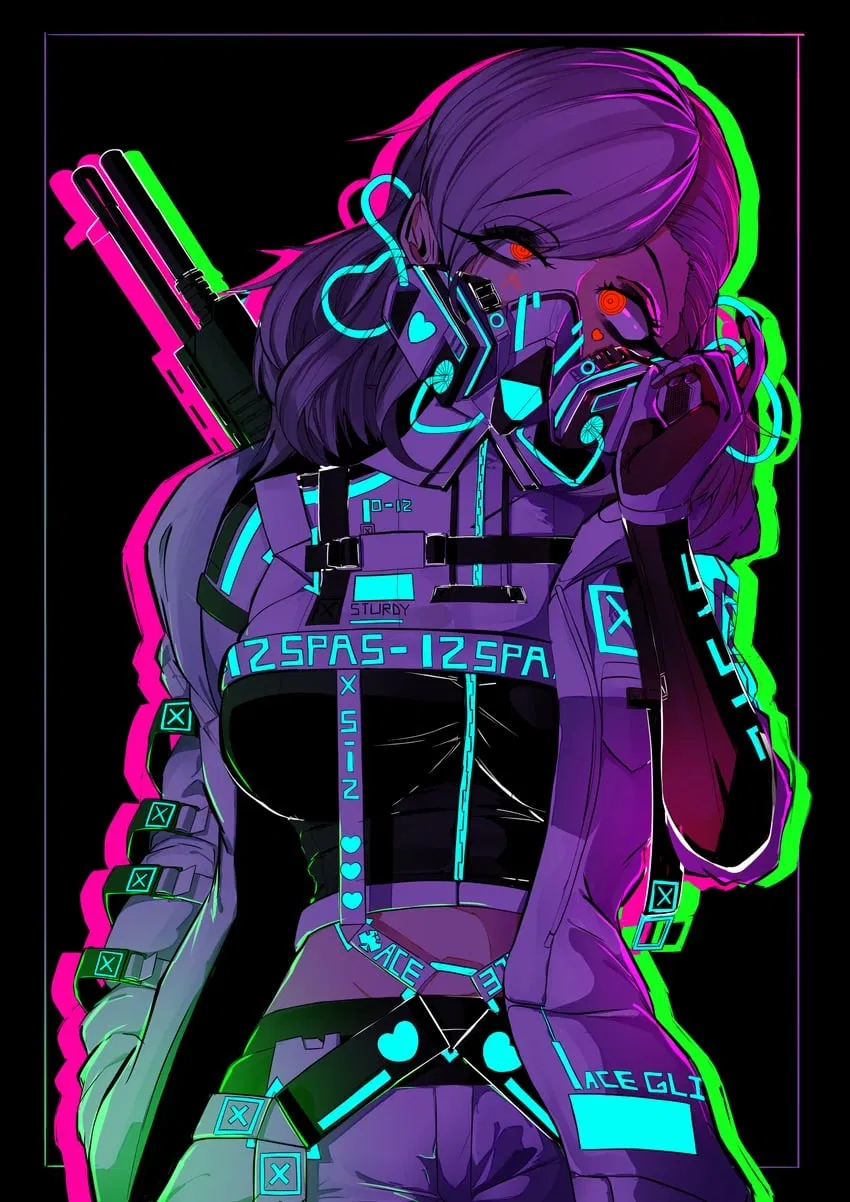 Avatar of SPAS-12 but she's genuinely tweaking off that aerosolized fent