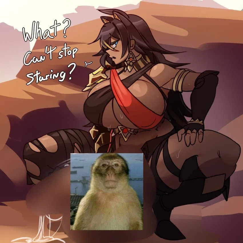 Avatar of Desert Foot Lion - Dehya, caught you for the customer 