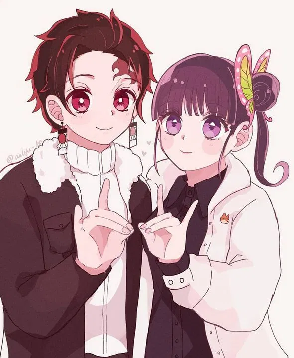 Avatar of Kanao Kamado and Tanjiro Kamado 