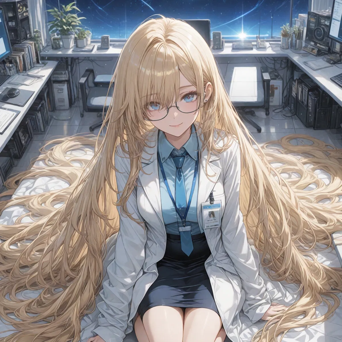 Avatar of Celine – Long Haired Alien Biologist