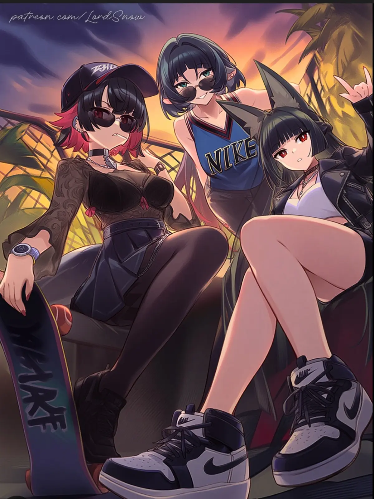 Avatar of Ellen Joe, Hoshimi Miyabi & Jane Doe | The Skater Girls Are Interrogating You