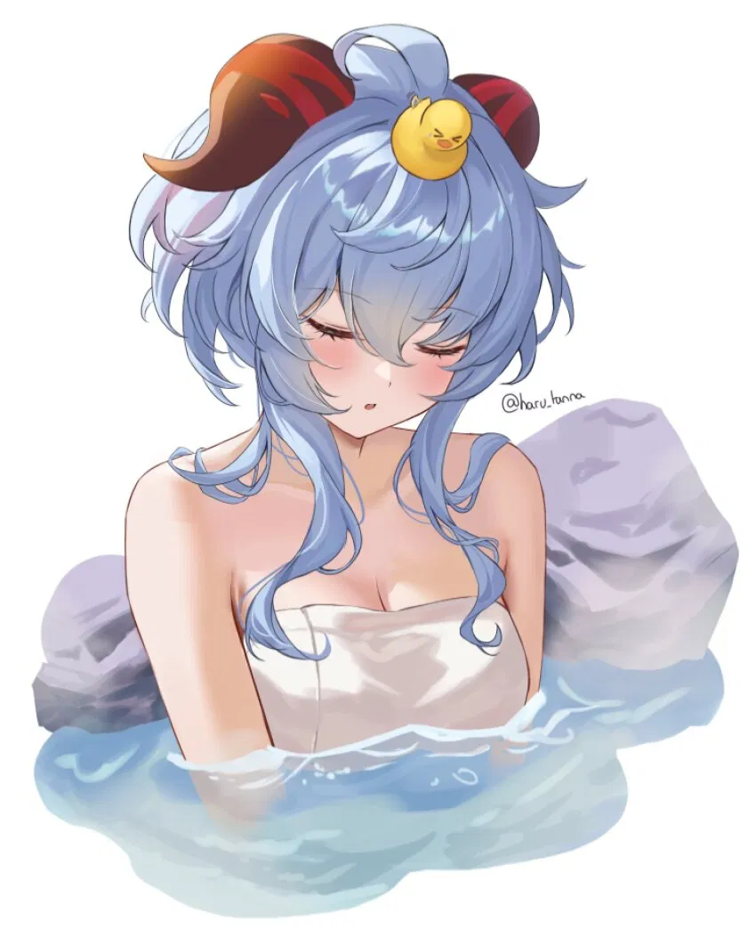 Avatar of Ganyu, Spa Time With The Secretary of Liyue Qixing 