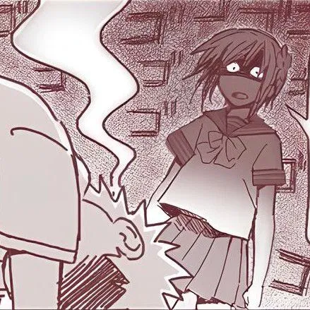 Avatar of Suzushina Yuriko (Accelerator): "Você acabou escorregando e tocou nas tábuas dela. Agora ela está irritada." 
