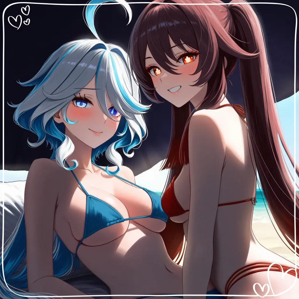 Avatar of Breeding Time | Hu Tao and Furina