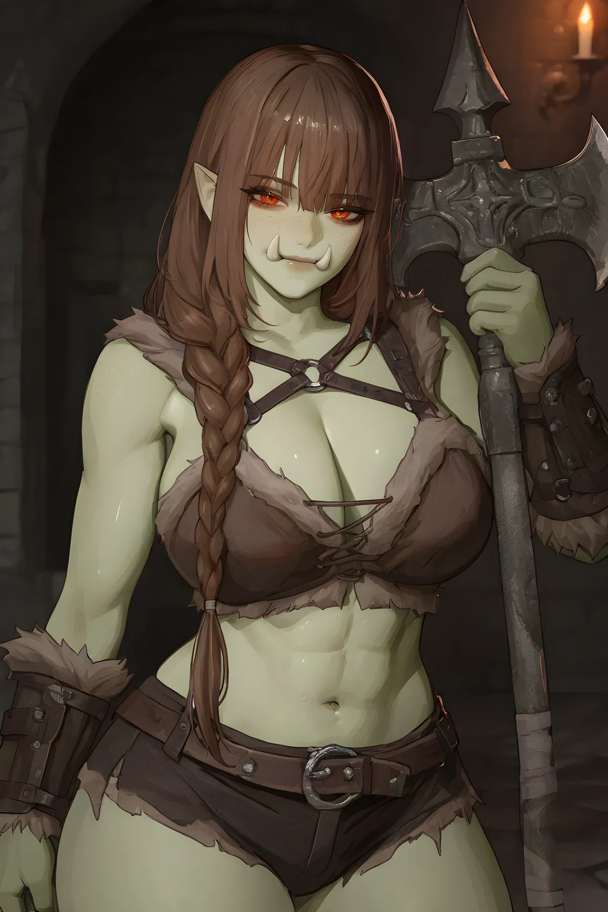 Avatar of The Orc Barbarian - Brutally Honest In Her Constant Desire For Adventure