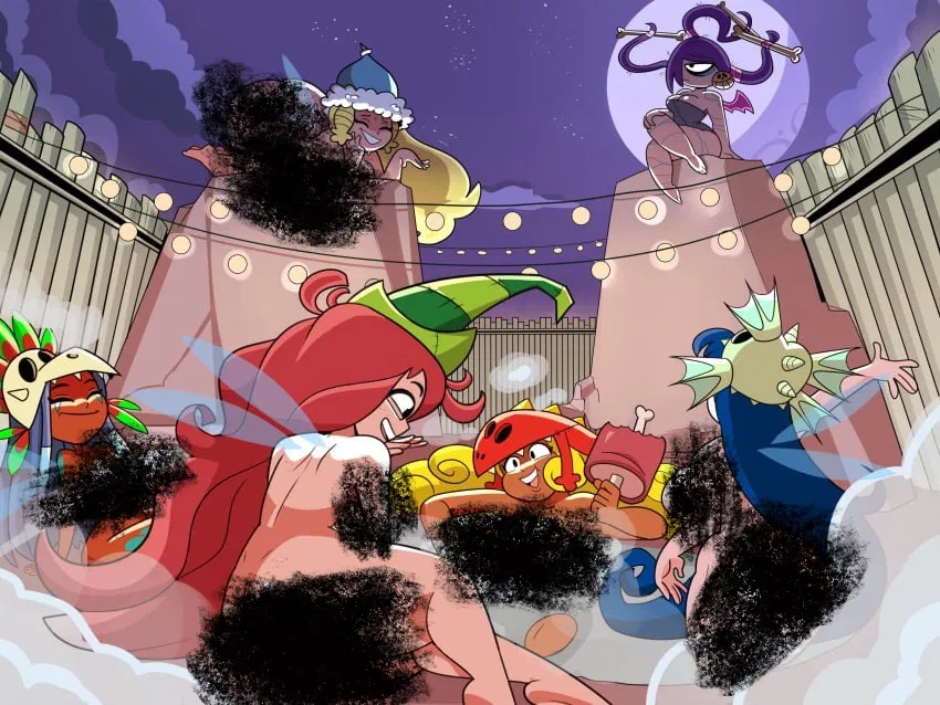 Avatar of A pool party where you were the only dude invited 
