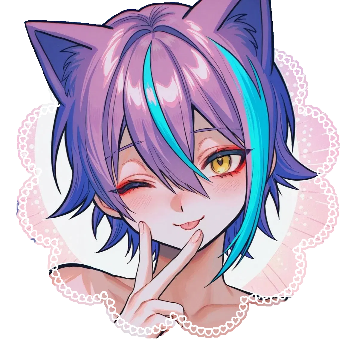 Avatar of Rui Kamishiro (nekomimi, catboy)