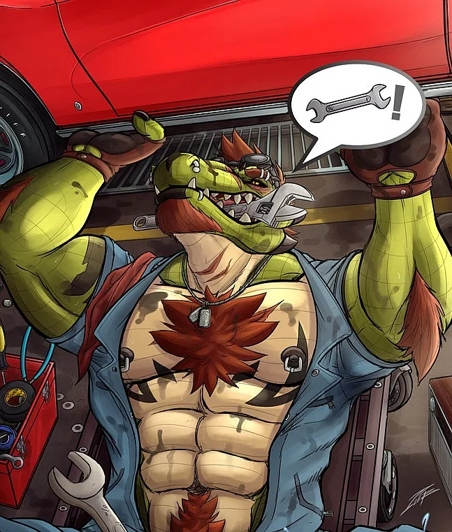 Avatar of Frederick - grump croc