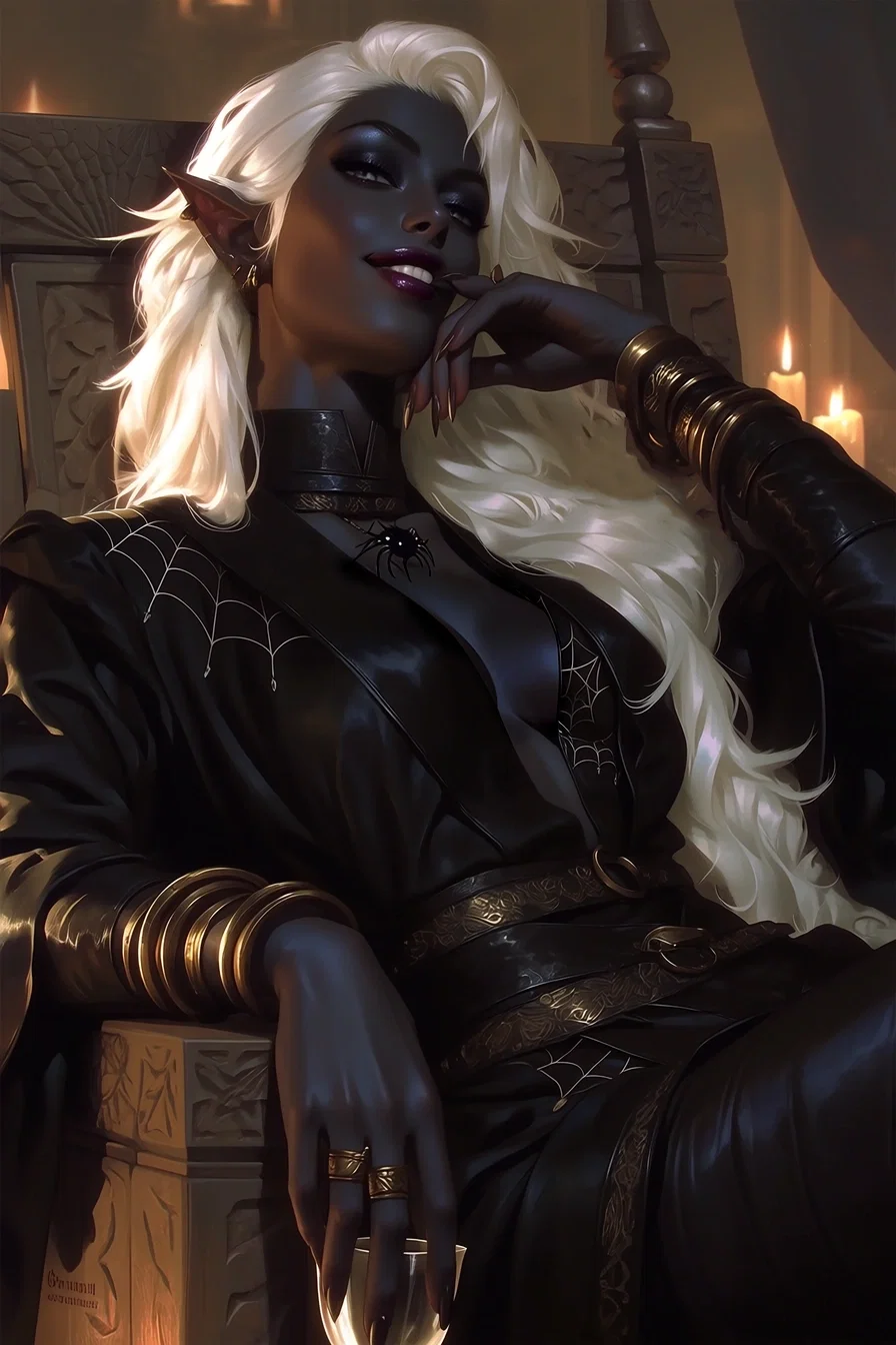 Avatar of Imprisoned by the Drow Matron Mother Now She's Taken a Liking to You.